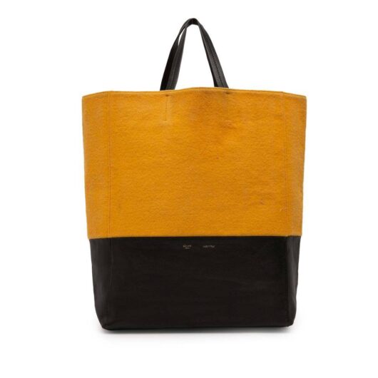 Celine Women's Preloved Leather Tote Bag in Orange