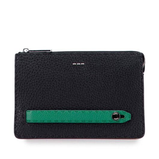 Fendi Women's Preloved Pouch Clutches in Black