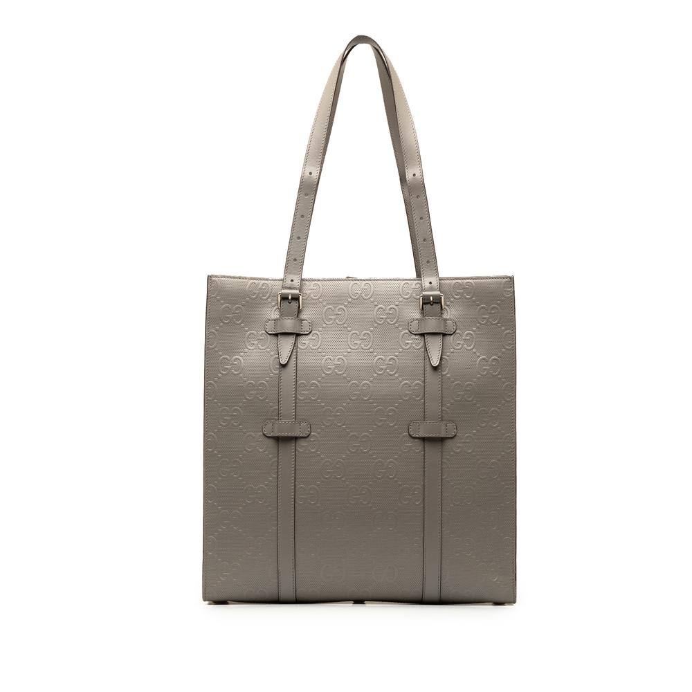 Gucci Women's Preloved GG Marmont Tote Bag in Grey
