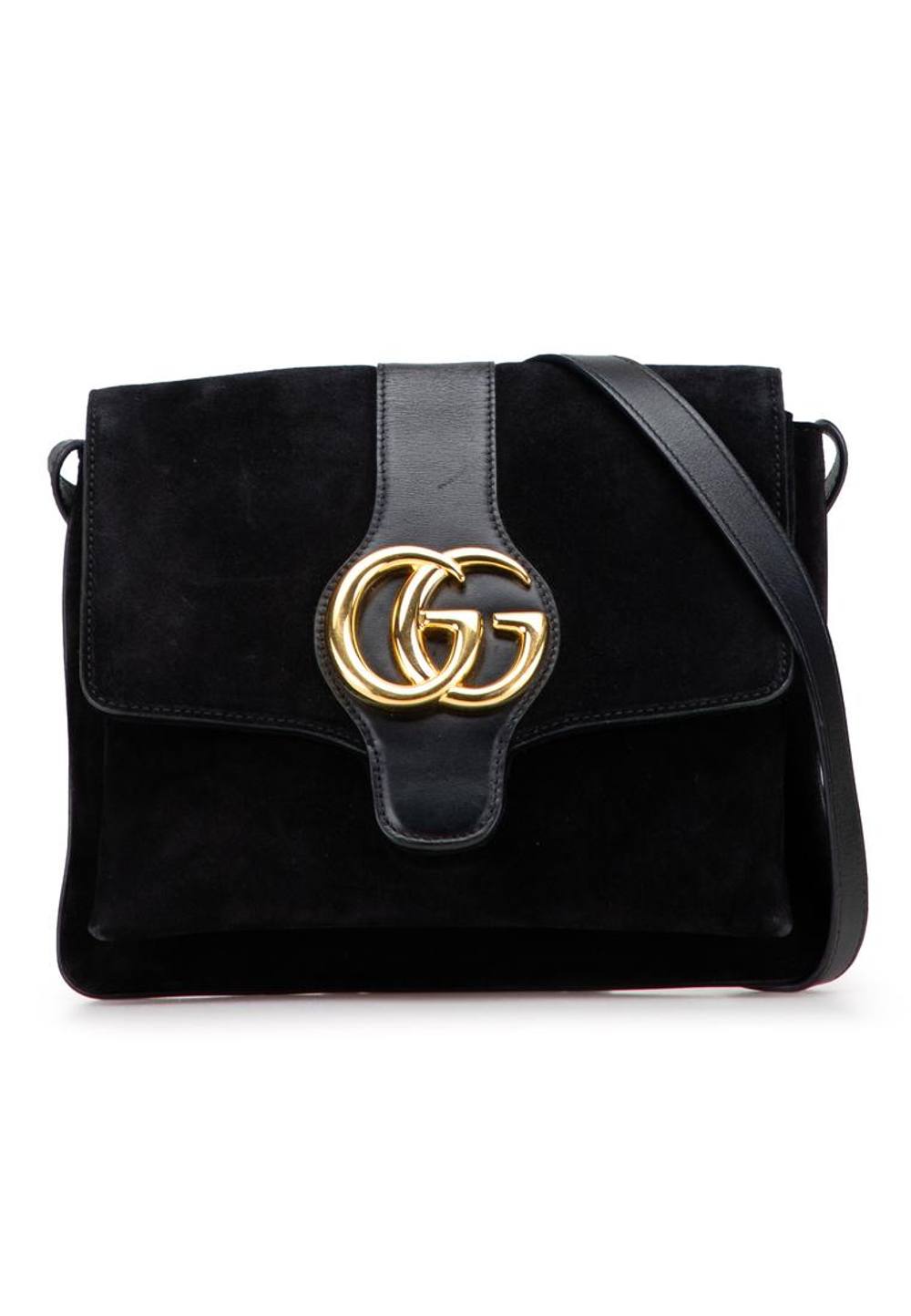Gucci Women's Preloved Shoulder Bag Crossbody Bags in Black