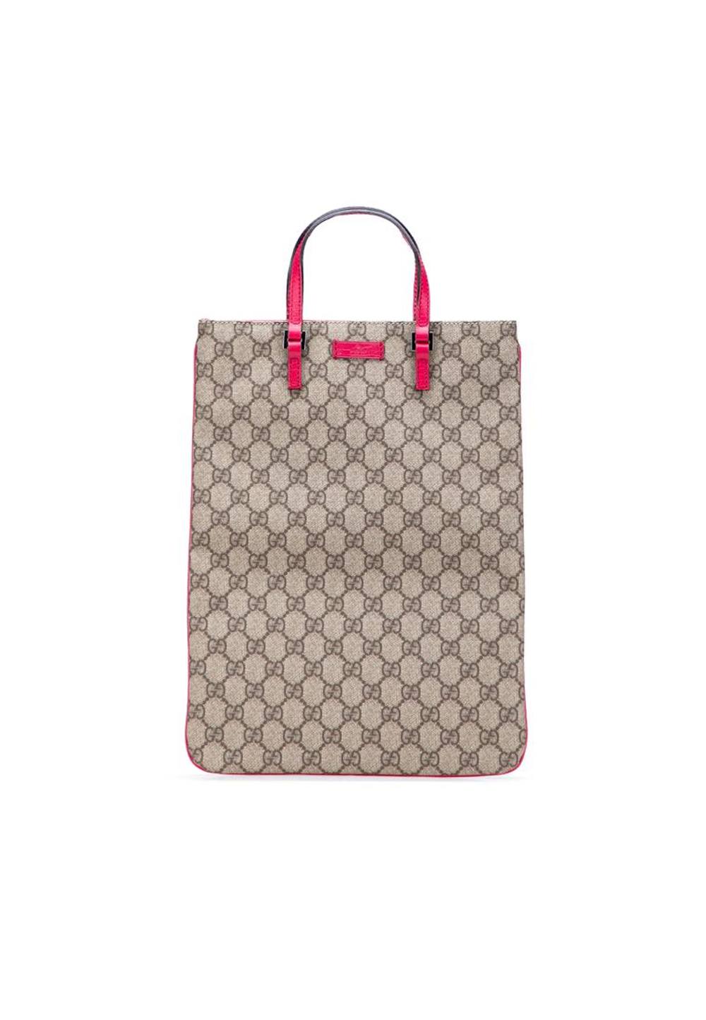 Gucci Women's Preloved Vertical Tote Bag in Brown