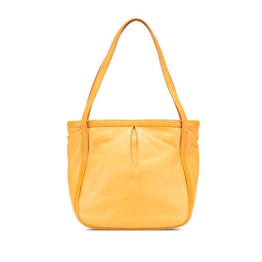 LOEWE Women's Preloved Elegant Leather Shoulder Bag for Everyday Use and Stylish in Yellow