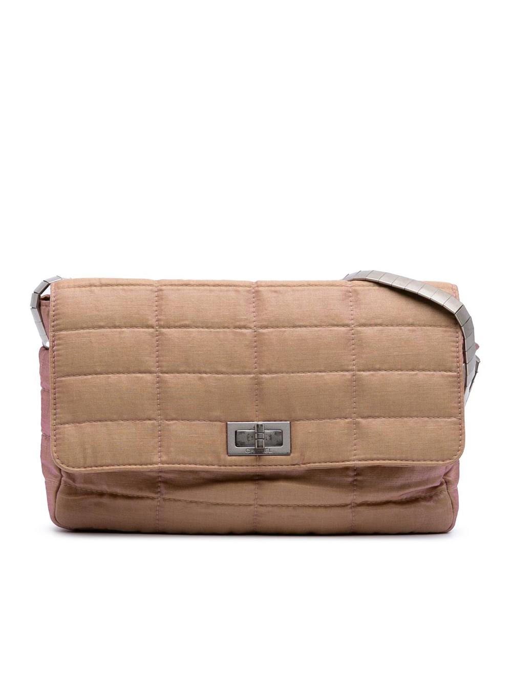 Chanel Women's Preloved Reissue Flap Bag Quilted Design Shoulder Bag in Brown