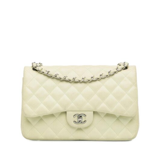 Chanel Women's Preloved Shoulder Bag in White
