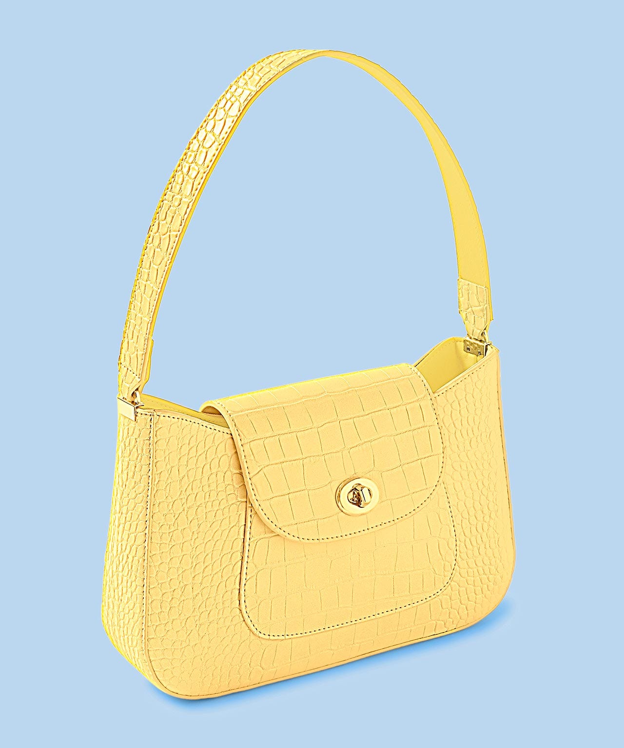 Damart Mock Croc Hand Bag