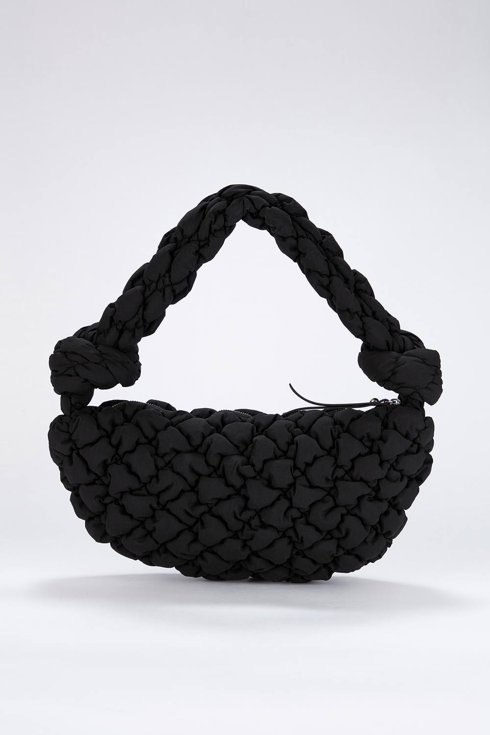 Belissh Women's Puffy Quilted Lightweight Shoulder Bag in Black