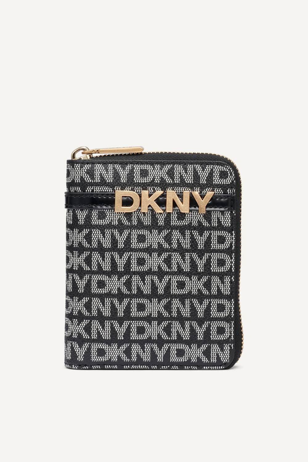 Debenhams Women's Avril Sm Zip Around Wallet Black Logo