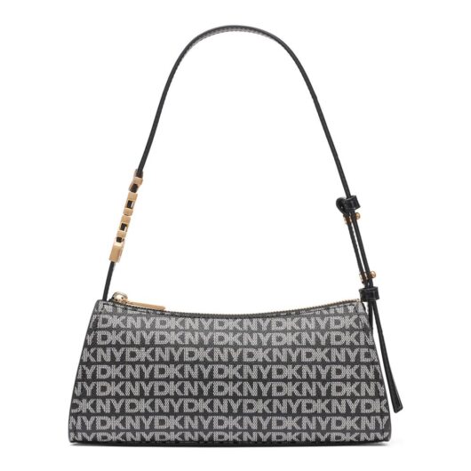 Debenhams Women's Avril Tz Shoulder Hobo Bag Black Logo