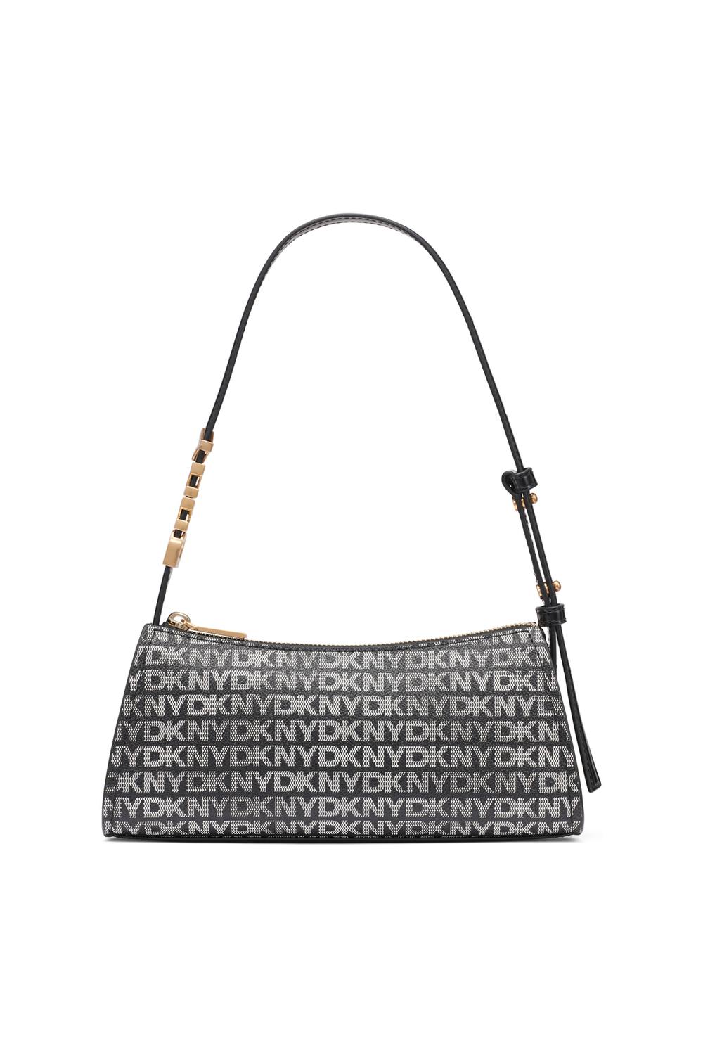 Debenhams Women's Avril Tz Shoulder Hobo Bag Black Logo