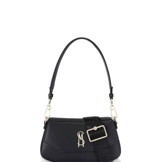 STEVE MADDEN Women's 'Lyon Black' Bag in Black