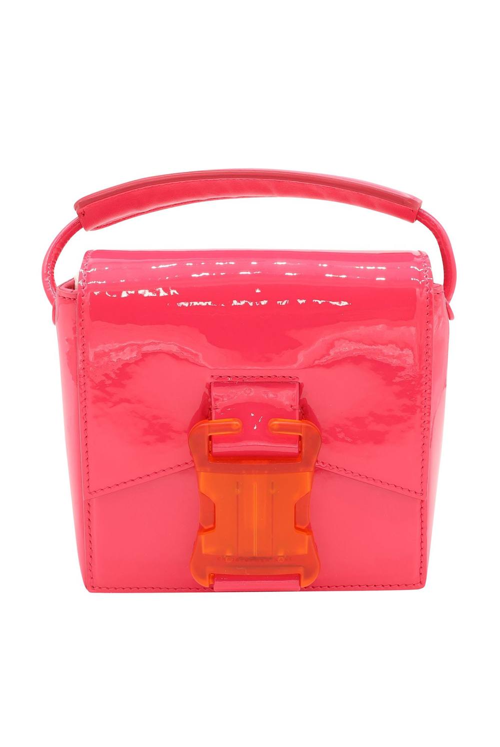 Christopher Kane Women's Preloved Safety Buckle Cross-Body Bag in Pink Patent