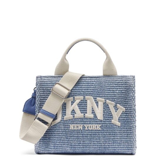 Debenhams Women's Hadlee Sm Tote Woven Straw Bag in Blue