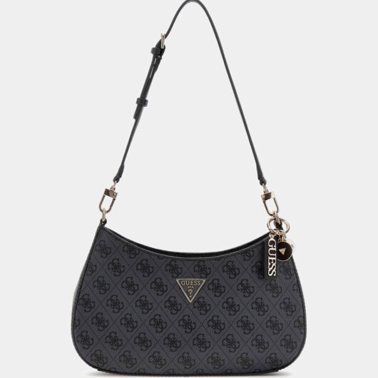 Debenhams Women's Noelle Ii Top Zip Shoulder Bag Coal in Charcoal