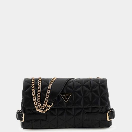 Debenhams Women's Paisleigh Cnvrtble Xbody Flap Black Bag