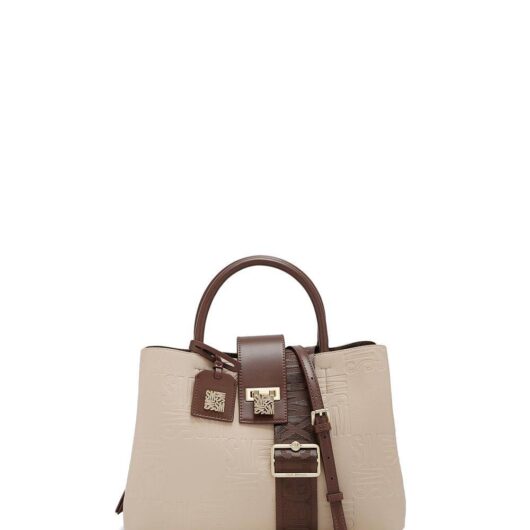 STEVE MADDEN Women's 'Kess Bag Natural' Fabric in Beige