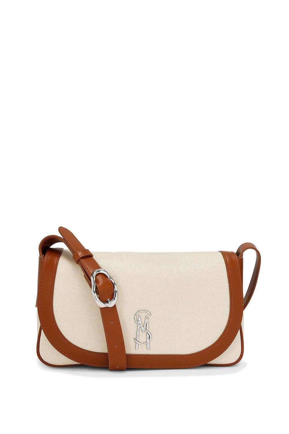 STEVE MADDEN Women's 'Kodiak Cream Bag'