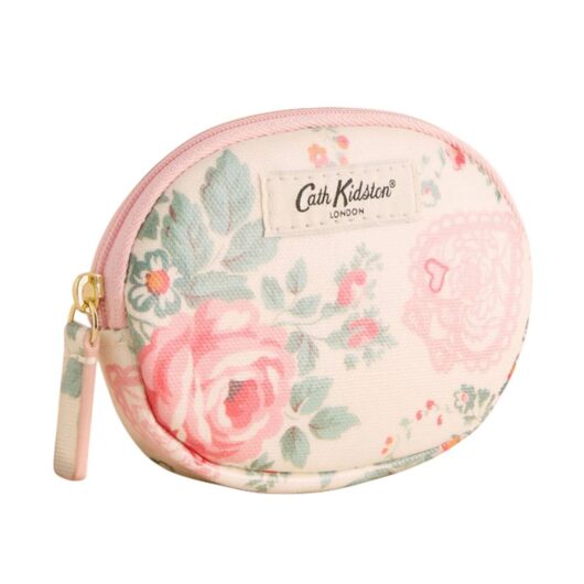 Cath Kidston Women's Hackney Rose Coin Purse in Cream