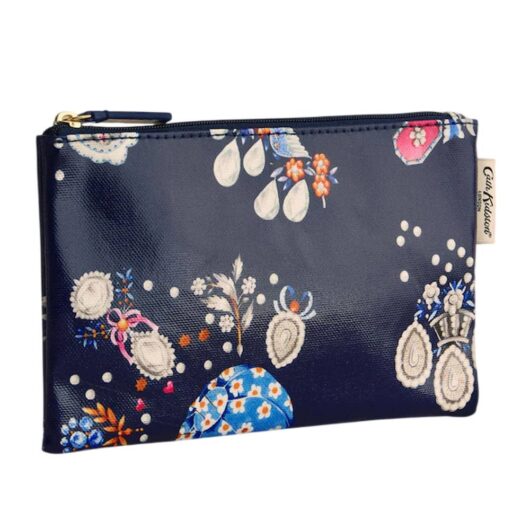 Cath Kidston Women's Jewel Zipped Purse in Blue
