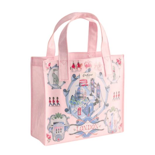 Cath Kidston Women's London Pattern Tote Bag in Pink