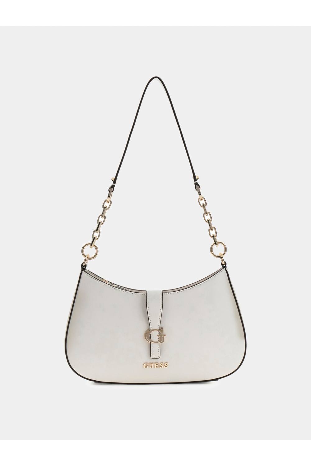 Debenhams Women's Carrie Top Zip Shoulder Bag Stone