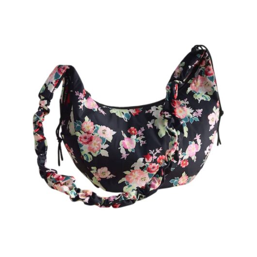 Cath Kidston Women's Archive Bunches Floral Crossbody Bag in Black