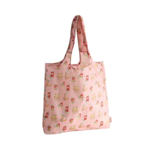 Cath Kidston Women's Cat & Dog Foldable Shopper Bag in Pink