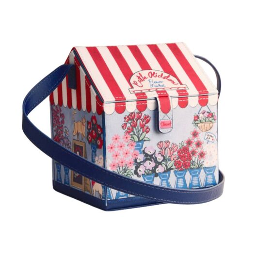 Cath Kidston Women's Flower Market Crossbody Bag in Blue