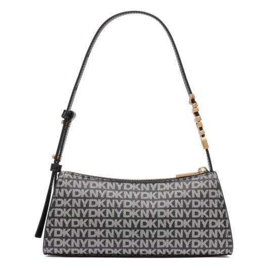 Debenhams Women's Avril Tz Shoulder New York Logo Black Bag