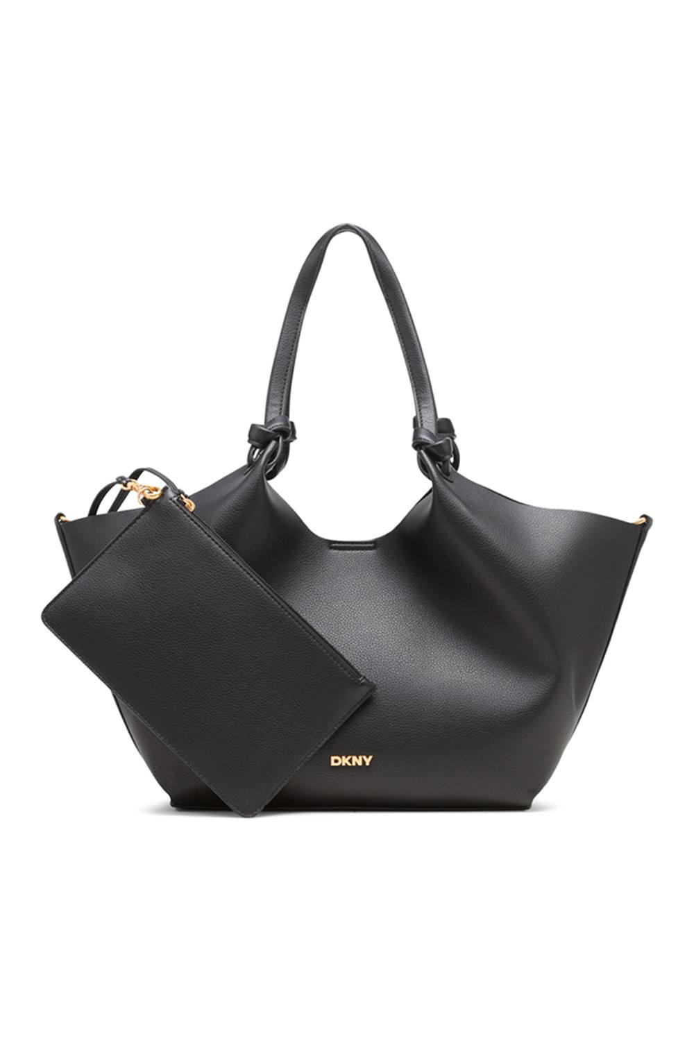Debenhams Women's Paula Md Tote Black Gold Bag