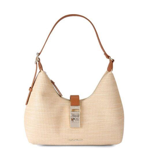 STEVE MADDEN Women's 'Ovie Bag Natural' in Beige