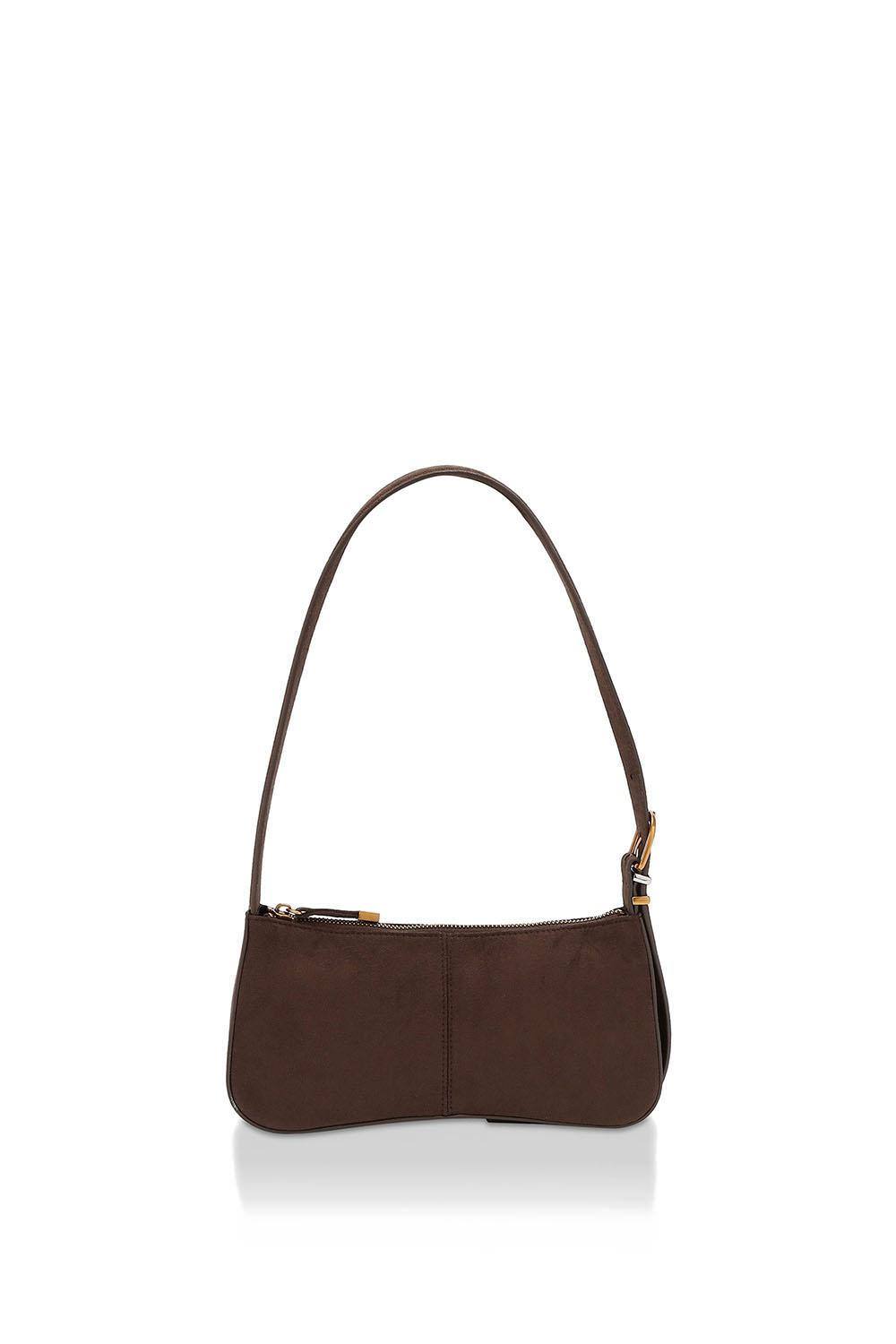 STEVE MADDEN Women's 'Tanzie Bag Dark Brown' in Dark Brown