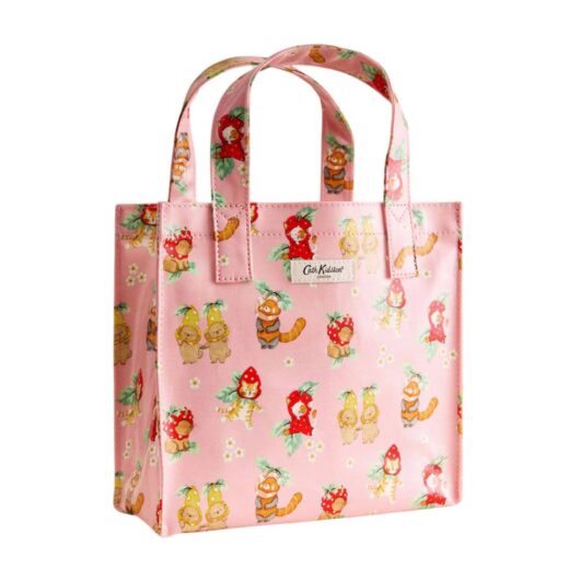 Cath Kidston Unisex Cats Book Bag in Pink