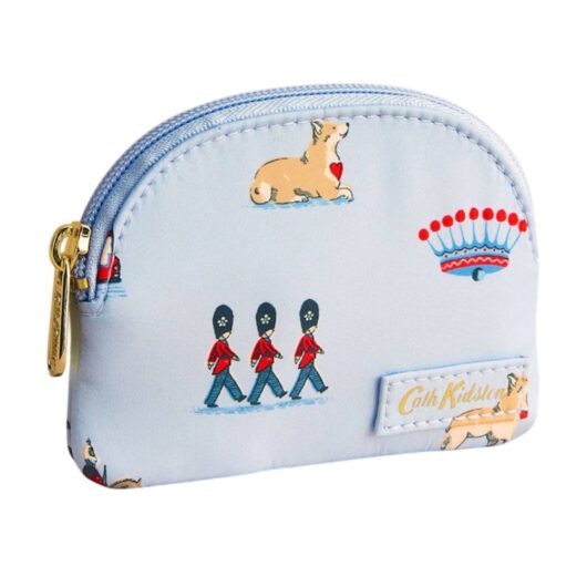 Cath Kidston Women's Queen London Half Moon Purse in Blue
