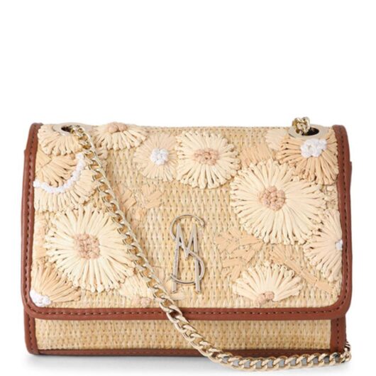 STEVE MADDEN Women's 'Ramon Bag Raffia' in Brown